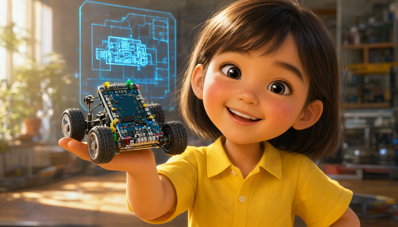 Thai Student Creator with Microbit Rover